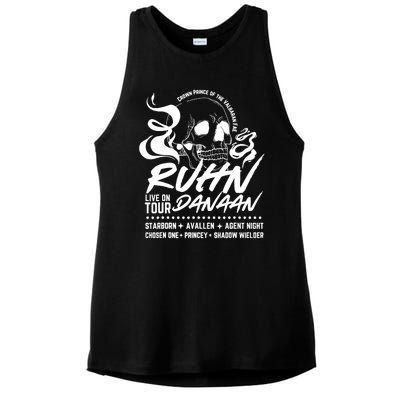 Crescent City Lunathion Run Danaan E Umbra Mortis Ladies PosiCharge Tri-Blend Wicking Tank