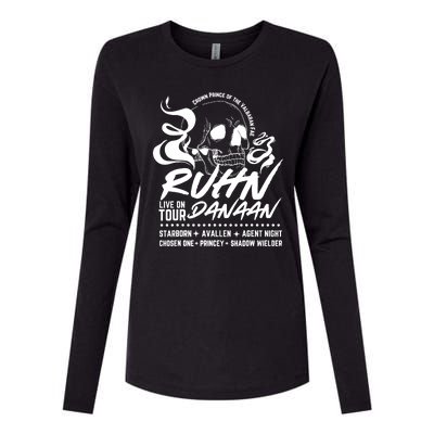 Crescent City Lunathion Run Danaan E Umbra Mortis Womens Cotton Relaxed Long Sleeve T-Shirt