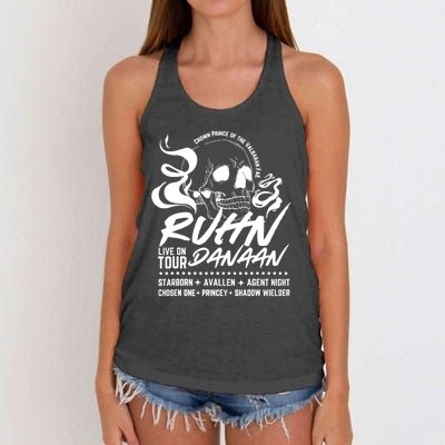 Crescent City Lunathion Run Danaan E Umbra Mortis Women's Knotted Racerback Tank