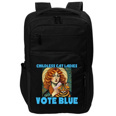 Childless Cat Ladies Vote Blue Impact Tech Backpack
