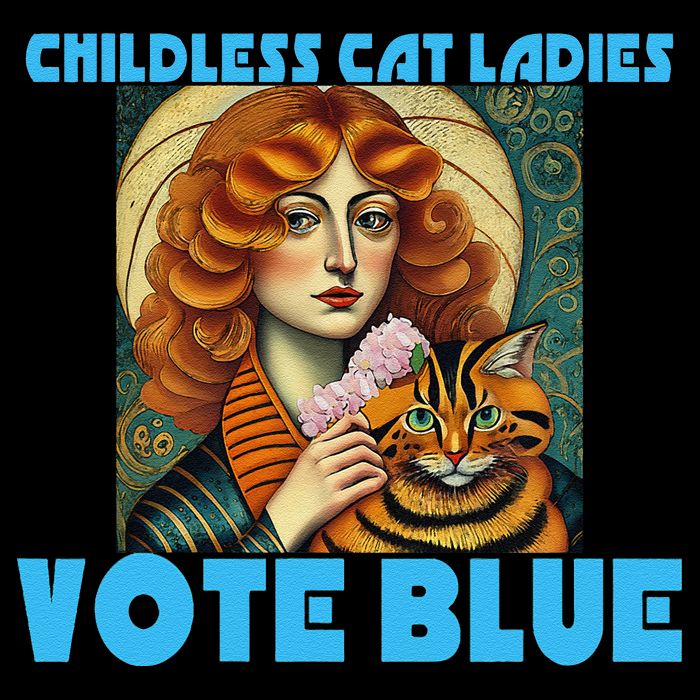 Childless Cat Ladies Vote Blue Impact Tech Backpack