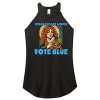 Childless Cat Ladies Vote Blue Women's Perfect Tri Rocker Tank