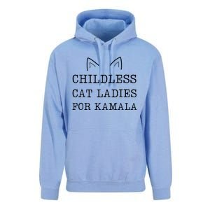 Childless Cat Ladies For Kamala 2024 Unisex Surf Hoodie