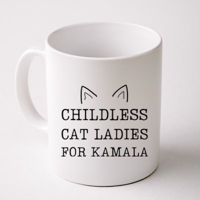 Childless Cat Ladies For Kamala 2024 Coffee Mug