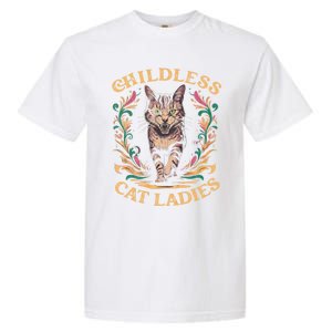 Childless Cat Ladies Feminist Childless Cat Ladies 2024 Garment-Dyed Heavyweight T-Shirt