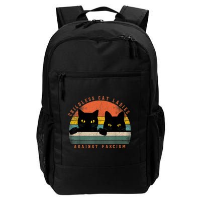 Childless Cat Ladies Feminist Childless Cat Ladies Against Fascism Backpack
