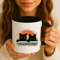 Childless Cat Ladies Feminist Childless Cat Ladies Against Fascism Mug