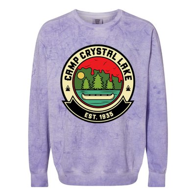 Camp Crystal Lake Colorblast Crewneck Sweatshirt