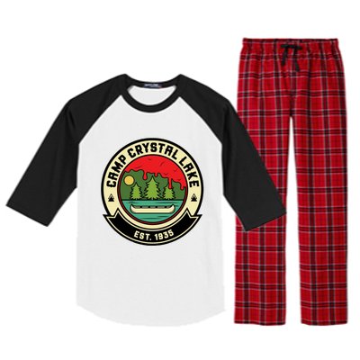 Camp Crystal Lake Raglan Sleeve Pajama Set