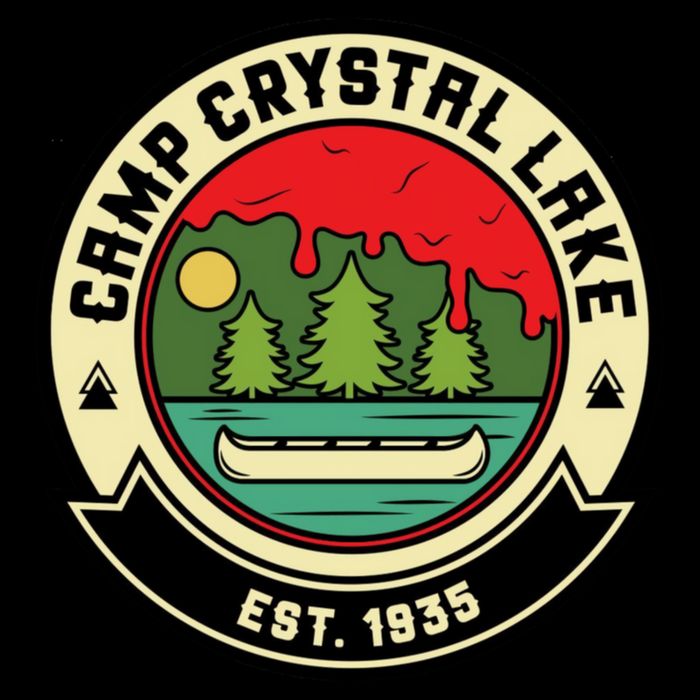 Camp Crystal Lake Zip Tote Bag