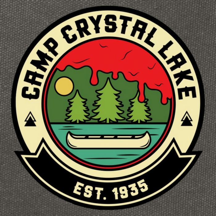 Camp Crystal Lake Cotton Canvas Backpack