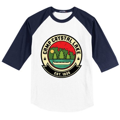 Camp Crystal Lake Baseball Sleeve Shirt