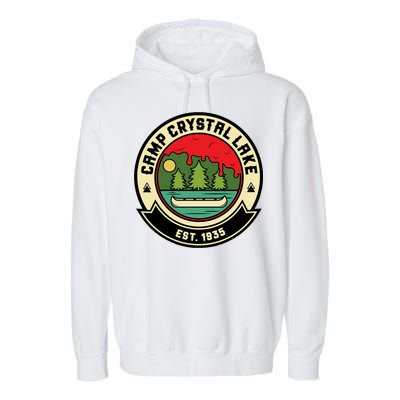 Camp Crystal Lake Garment-Dyed Fleece Hoodie