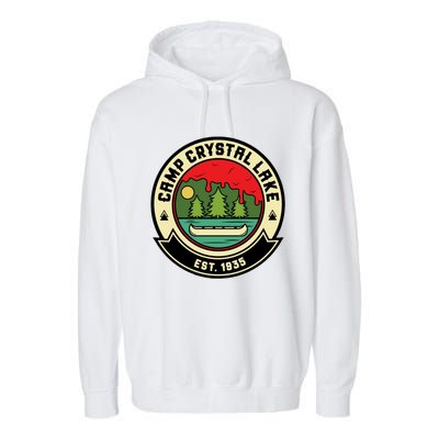 Camp Crystal Lake Garment-Dyed Fleece Hoodie