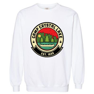 Camp Crystal Lake Garment-Dyed Sweatshirt