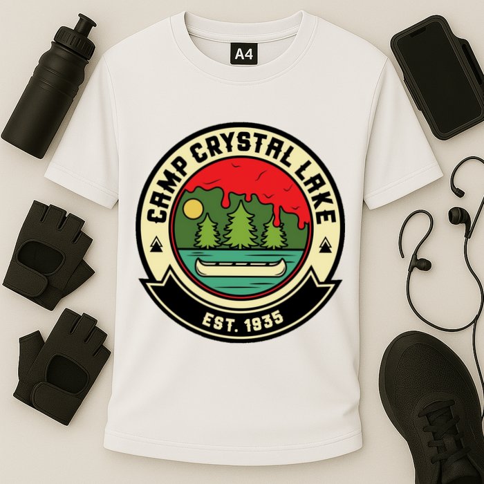 Camp Crystal Lake Cooling Performance Crew T-Shirt