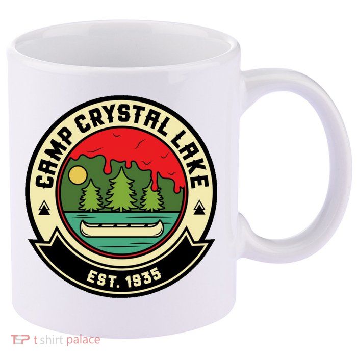 Camp Crystal Lake 11oz C Handle Ceramic Mug