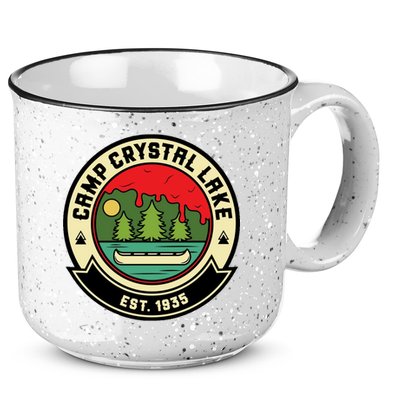 Camp Crystal Lake 15oz Campfire Ceramic Mug