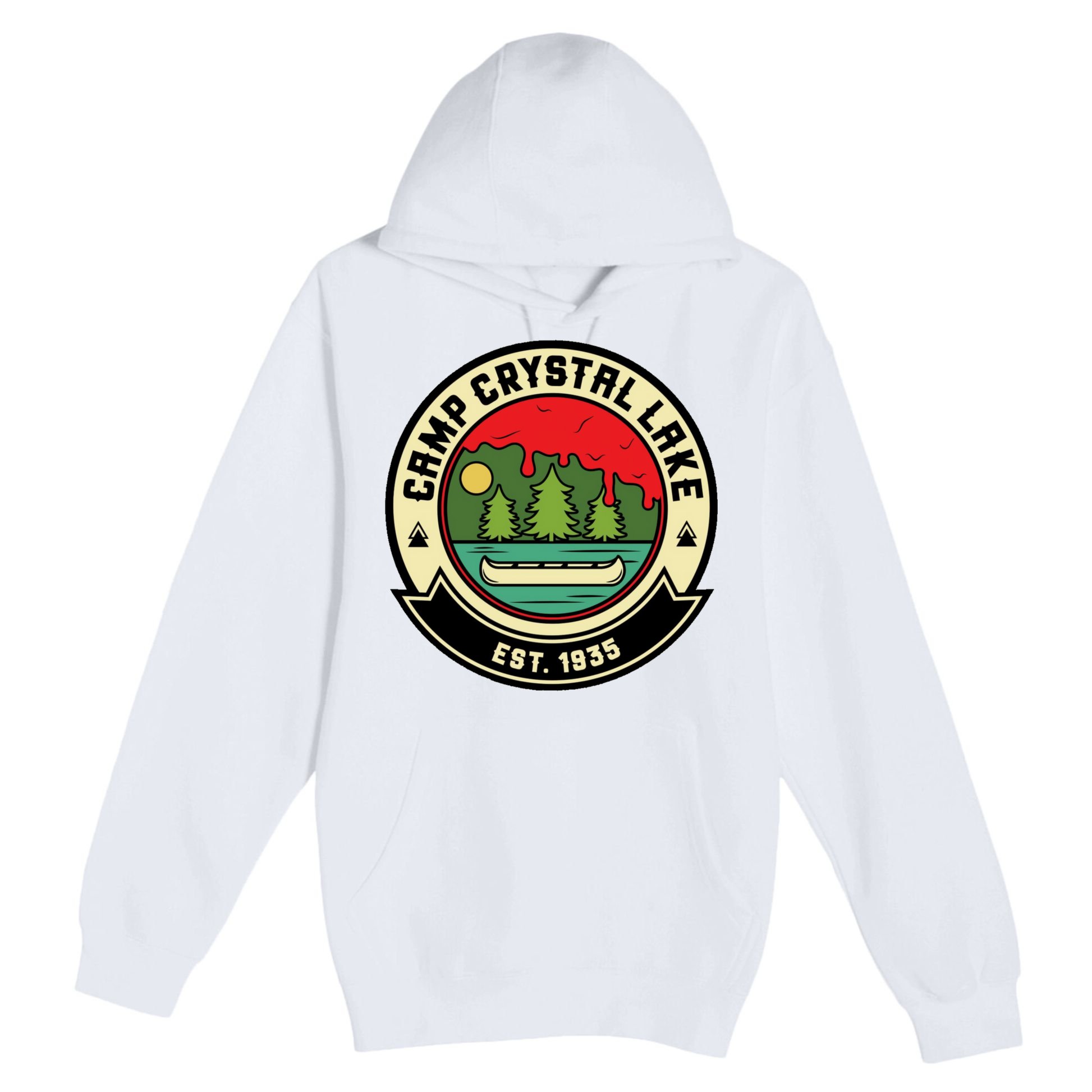 Camp Crystal Lake Premium Pullover Hoodie