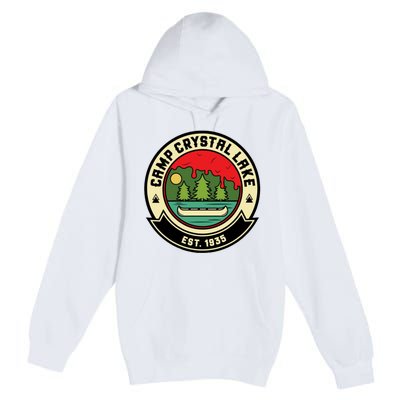 Camp Crystal Lake Premium Pullover Hoodie