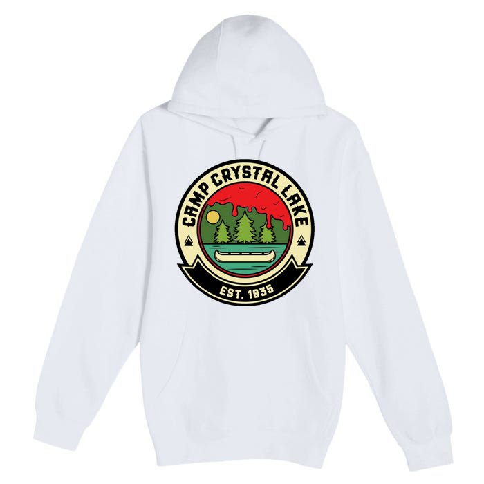 Camp Crystal Lake Premium Pullover Hoodie