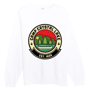 Camp Crystal Lake Premium Crewneck Sweatshirt