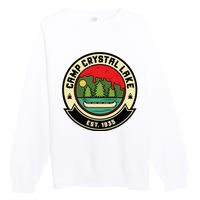 Camp Crystal Lake Premium Crewneck Sweatshirt