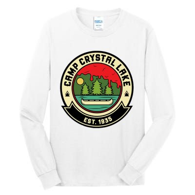 Camp Crystal Lake Tall Long Sleeve T-Shirt