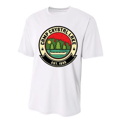 Camp Crystal Lake Performance Sprint T-Shirt