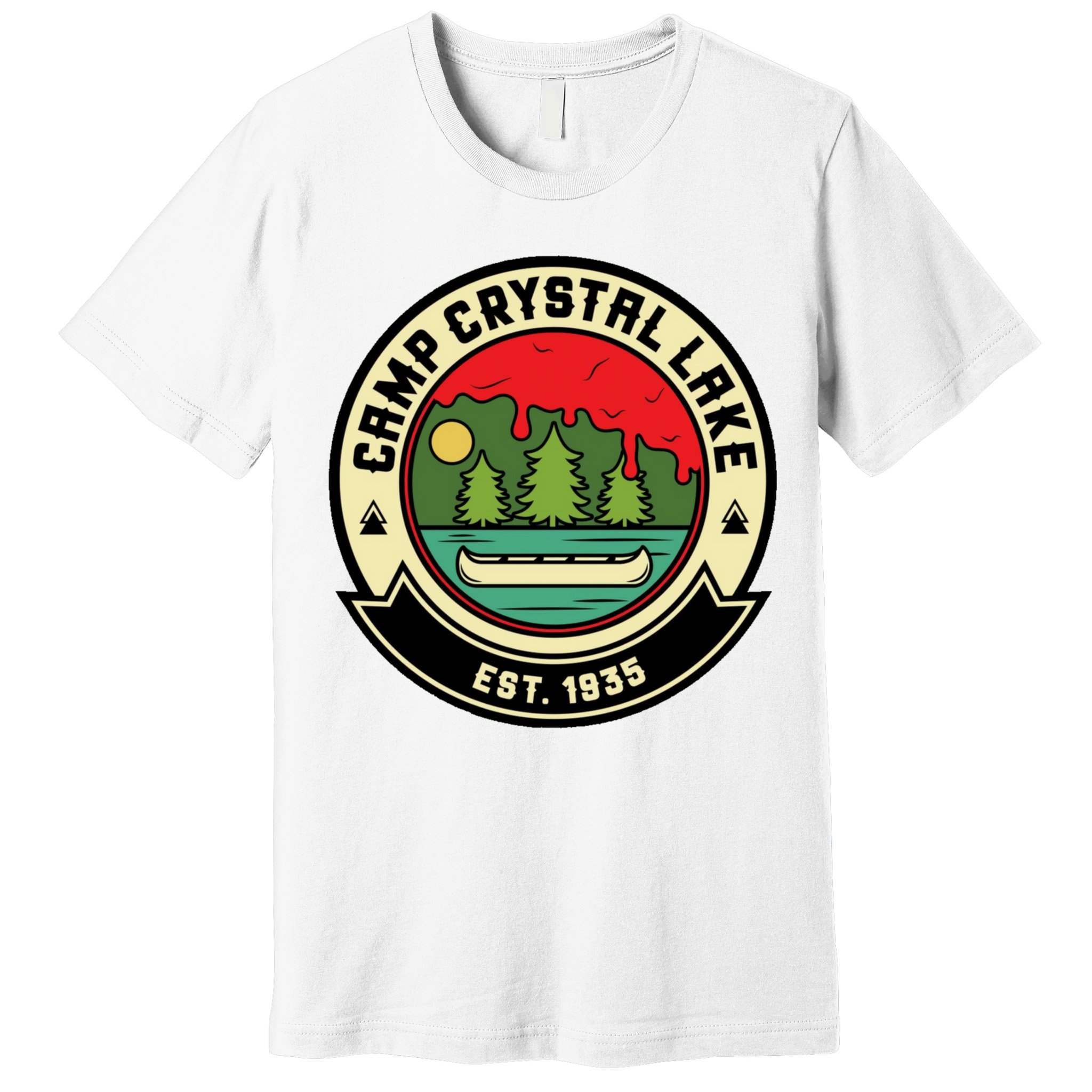 Camp Crystal Lake Premium T-Shirt