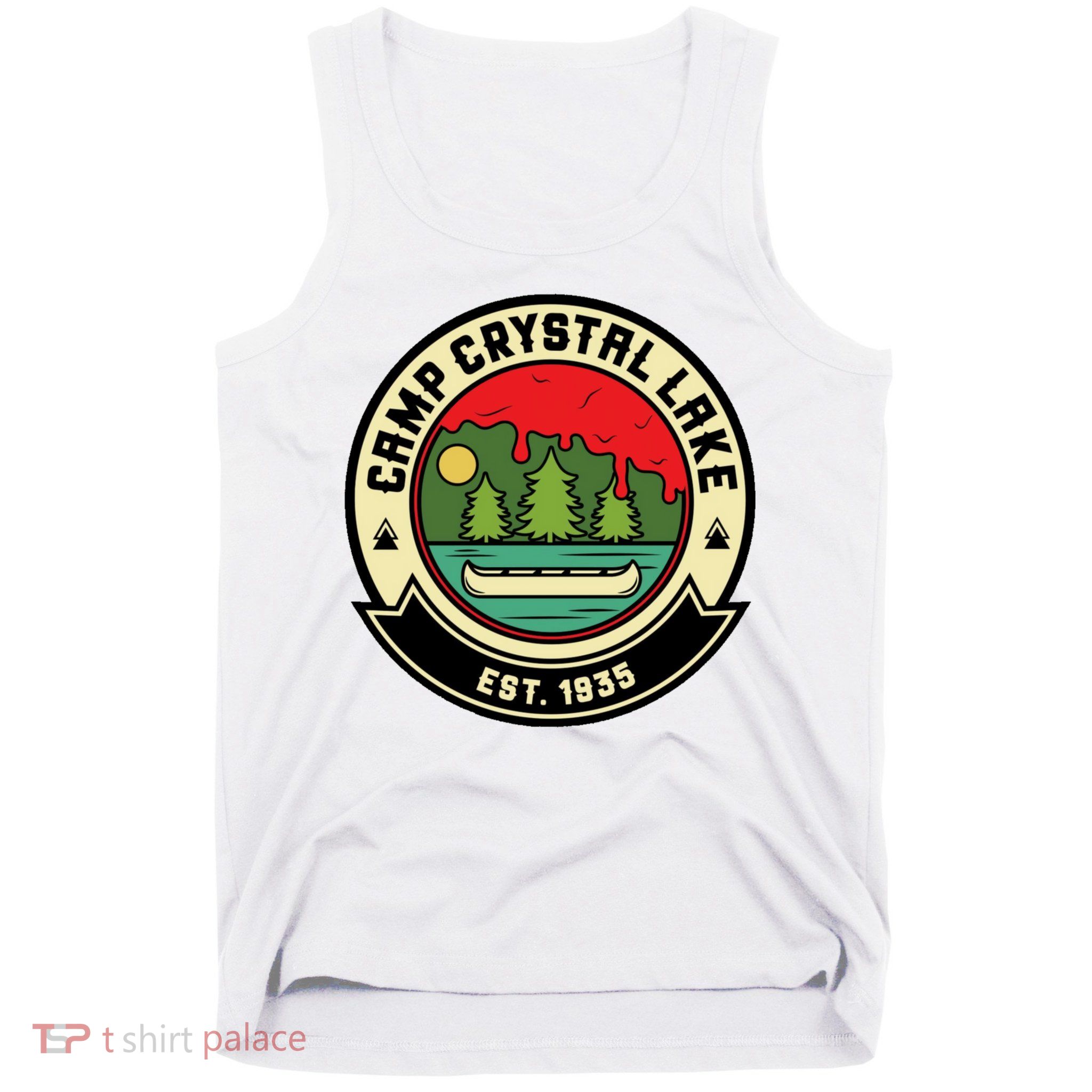 Camp Crystal Lake Tank Top