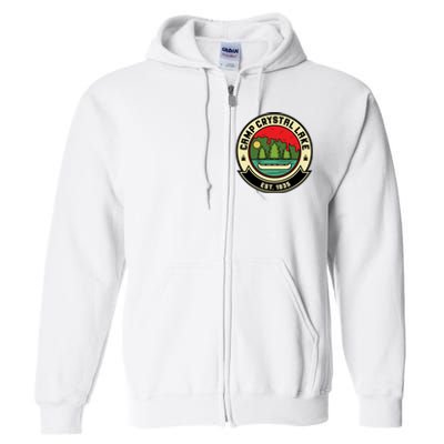 Camp Crystal Lake Full Zip Hoodie