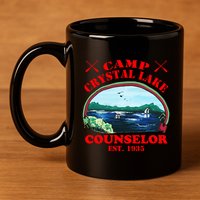 Camp Crystal Lake 11oz C Handle Ceramic Mug