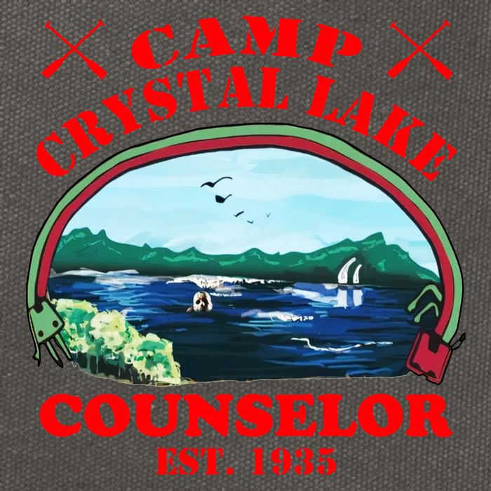 Camp Crystal Lake Cotton Canvas Backpack