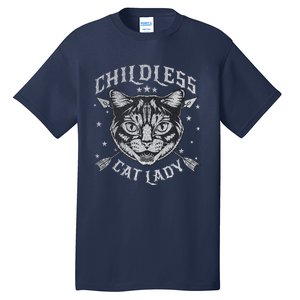 Childless Cat Lady Cat Ladies For Kamala Harris 2024 Tall T-Shirt