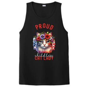 Childless Cat Ladies Election Day American Flag Cat Ladies PosiCharge Competitor Tank