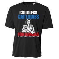 Childless Cat Ladies For Kamala Cooling Performance Crew T-Shirt