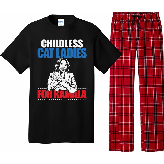 Childless Cat Ladies For Kamala Pajama Set