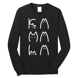 Childless Cat Ladies For Kamala Election 2024 Cat Lady Long Sleeve Shirt