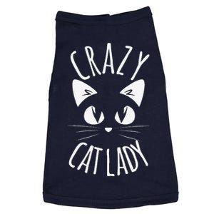 CRAZY CAT LADY Funny Fur Mom Mothers Day Christmas Birthday Doggie Tank