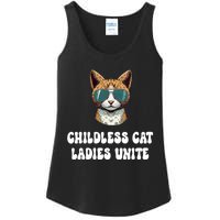 Childless Cat Ladies Unite Funny Cute Ladies Essential Tank