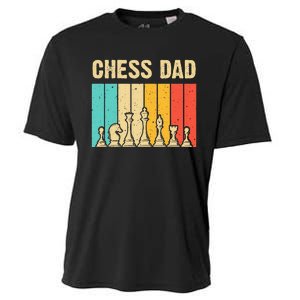 Cool Chess Lover Art For Dad Men Father Novelty Chess Player Cooling Performance Crew T-Shirt