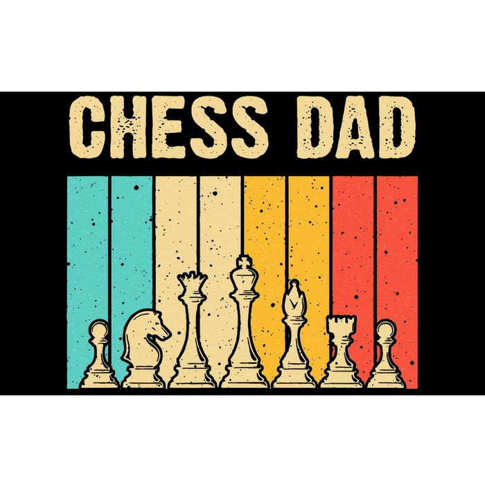 Cool Chess Lover Art For Dad Men Father Novelty Chess Player Bumper Sticker