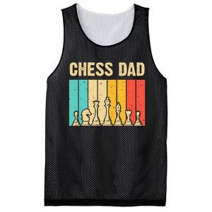 Cool Chess Lover Art For Dad Men Father Novelty Chess Player Mesh Reversible Basketball Jersey Tank