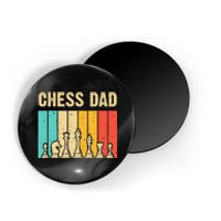 Cool Chess Lover Art For Dad Men Father Novelty Chess Player Magnet