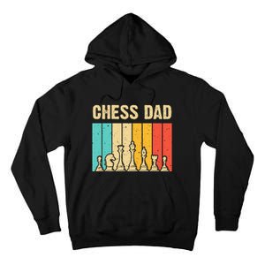 Cool Chess Lover Art For Dad Men Father Novelty Chess Player Tall Hoodie