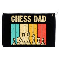 Cool Chess Lover Art For Dad Men Father Novelty Chess Player Grommeted Golf Towel