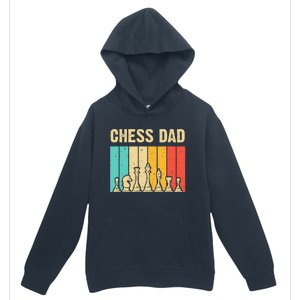 Cool Chess Lover Art For Dad Men Father Novelty Chess Player Urban Pullover Hoodie