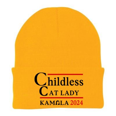 Childless Cat Lady 2024 Kamala Knit Cap Winter Beanie