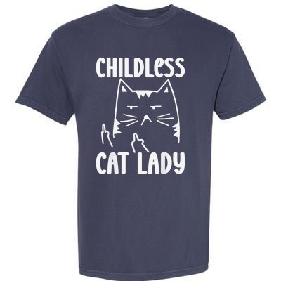 Childless Cat Lady 2024 Funny Political Elections Democrat Kamala Harris 2024 Garment-Dyed Heavyweight T-Shirt